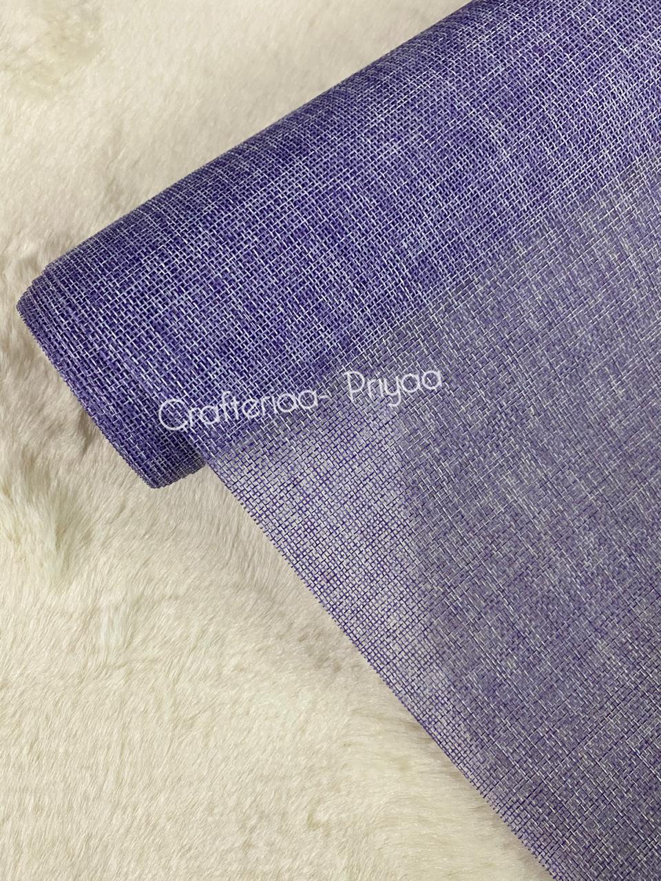Jute Roll – 1 metre- d11- Light purple