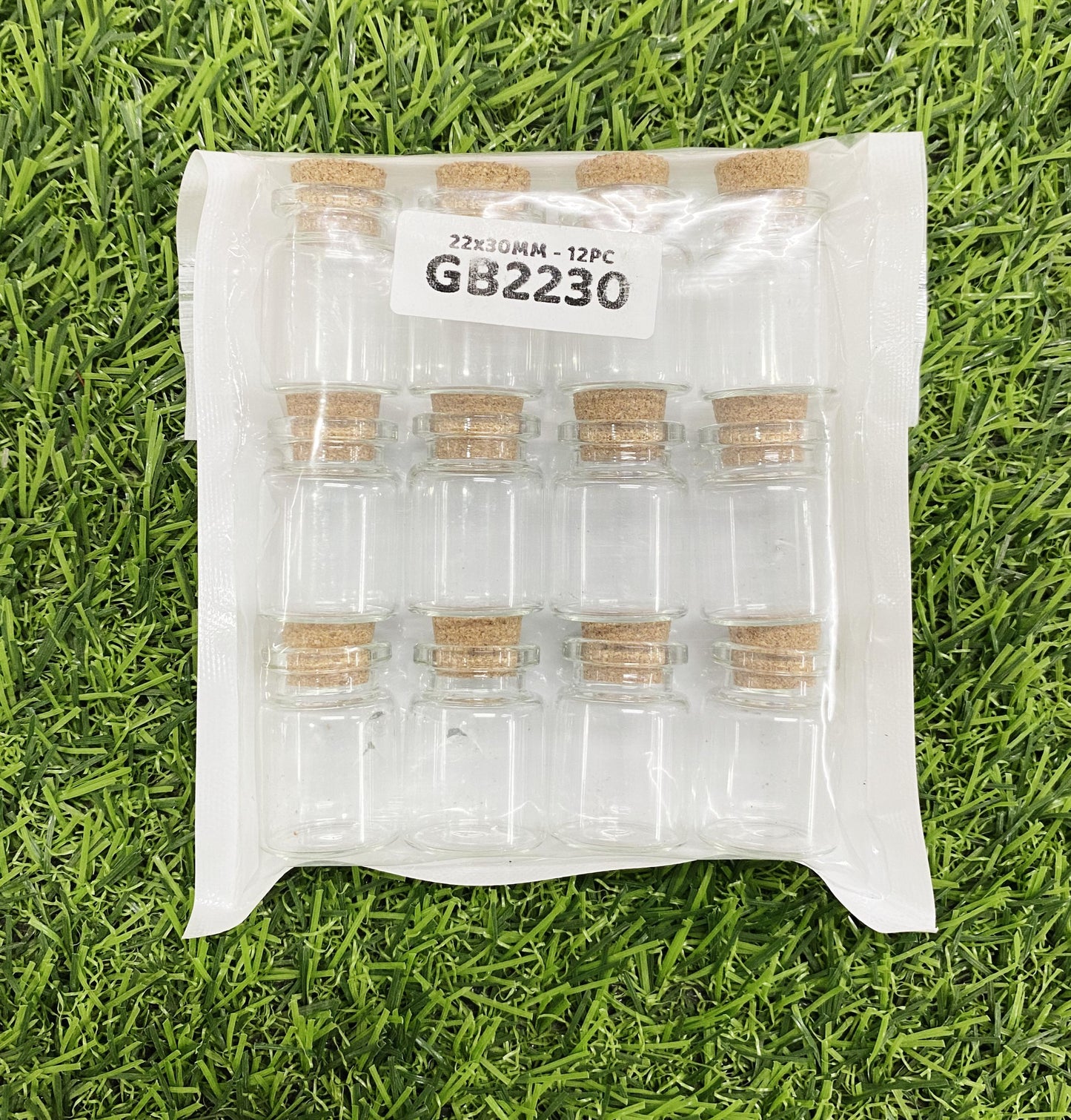 Glass Bottles Size: 22*30 mm