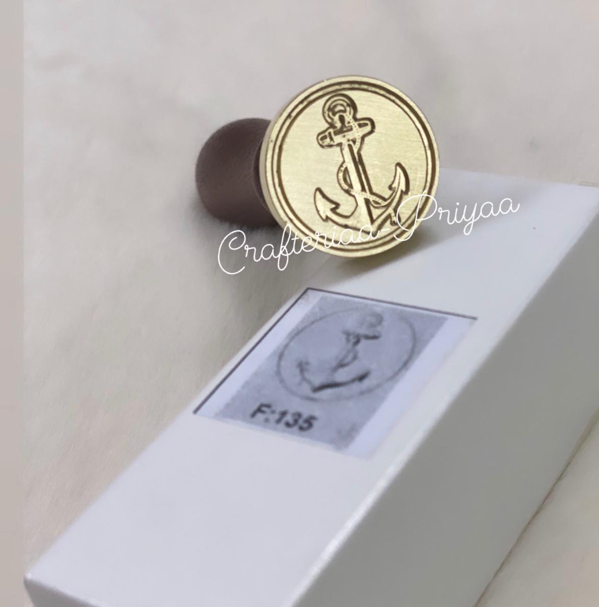 Wax Seal Stamp- ANCHOR design no. -21