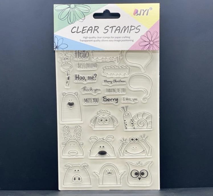 Clear Rubber Stamp- YC 305