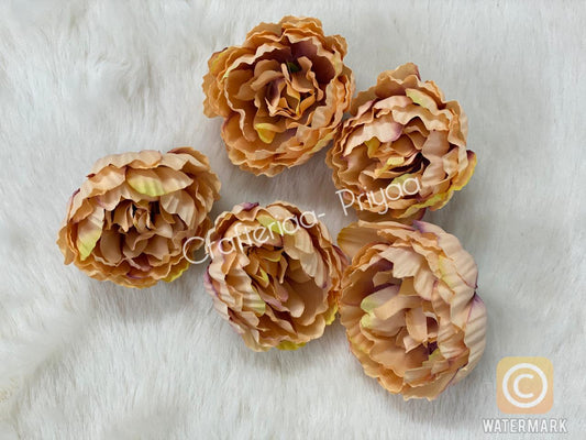 Fabric Flower- 5 Pieces- D36