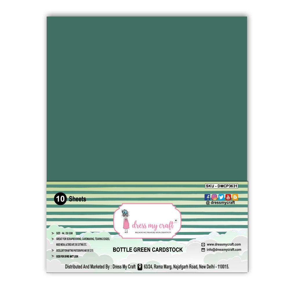 Bottle Green Cardstock – A4 – 250 gsm