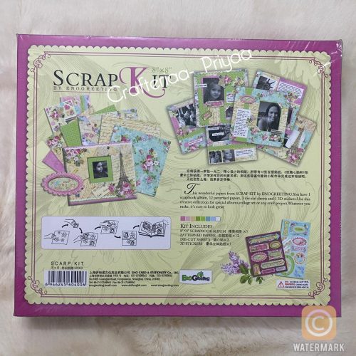 Eno Greeting DIY Book Kit for Scrapbooking
