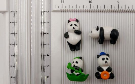 Panda Set – miniature 4 pieces – design 25