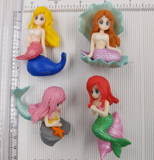 Mermaid – miniature 4 pieces – design D52