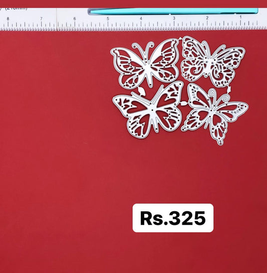 Metal Die – D 91 Butterflies