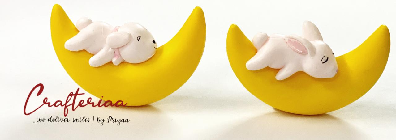 Moon -Miniature 2 pieces – design 79