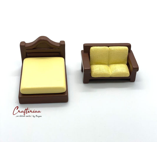 SOFA BED – miniature 2 pieces – design 82