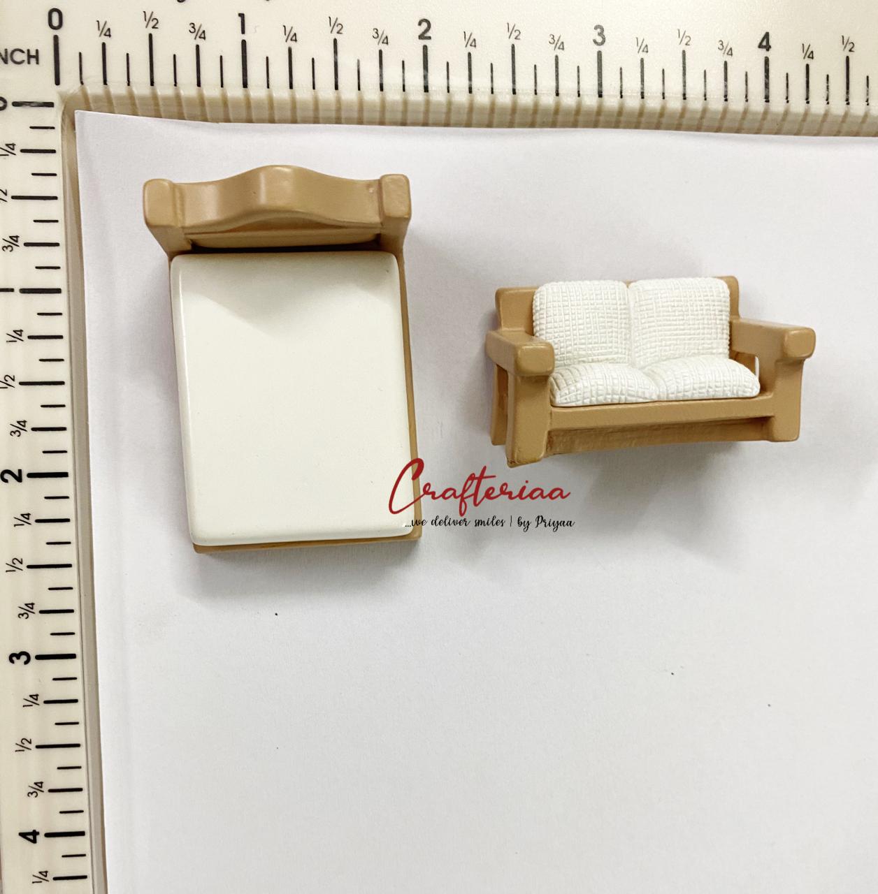 SOFA BED – miniature 2 pieces – design 82