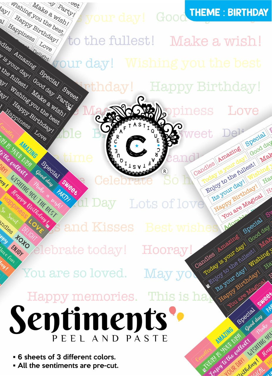 Sentiments : Happy Birthday
