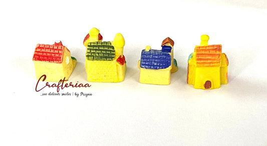 Miniature House 4 pieces – design 90