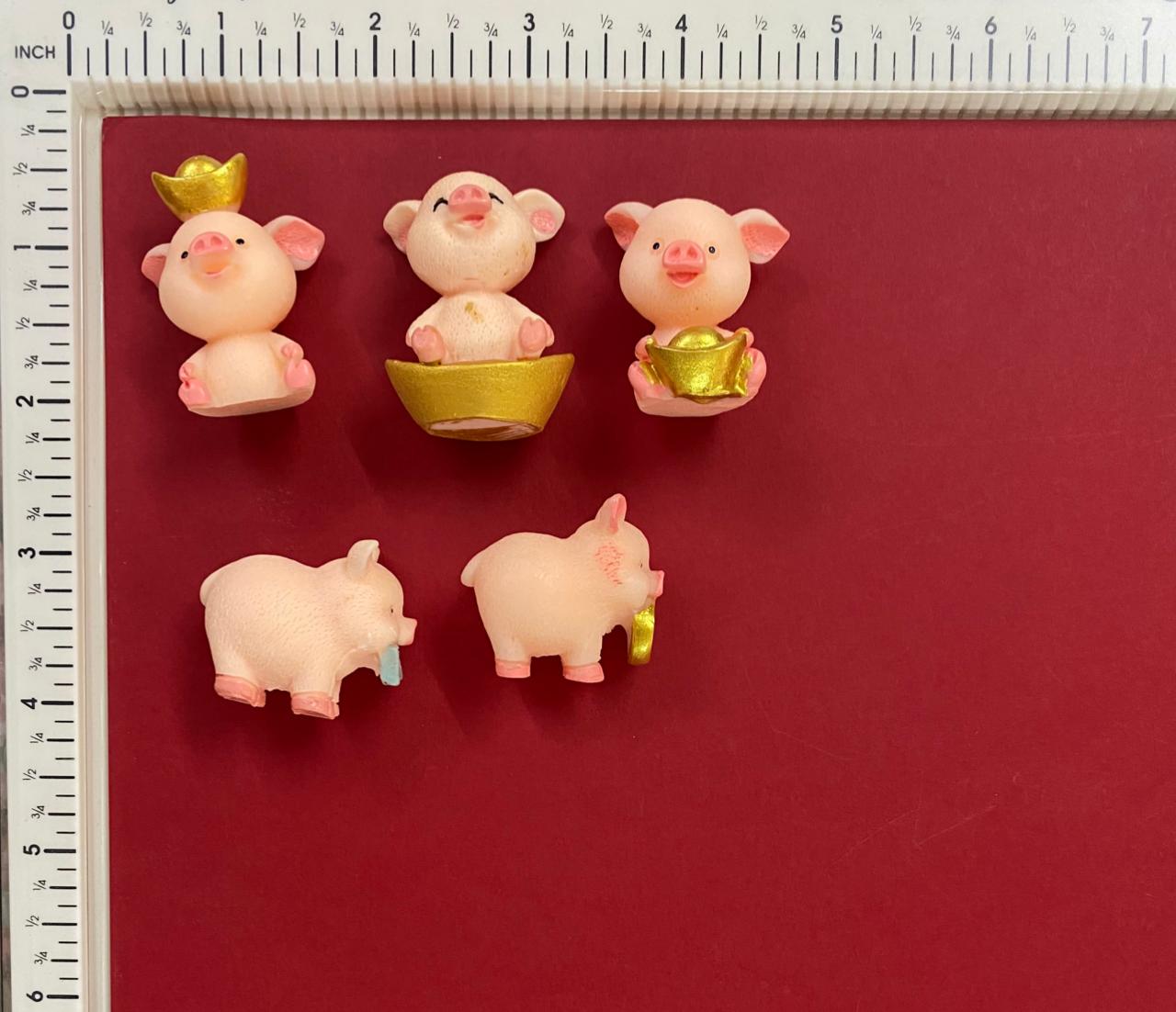 Miniature Pig 5 pieces – design 92