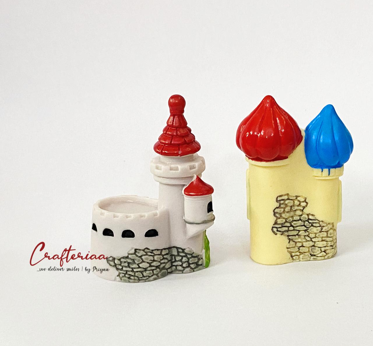 Miniature Castle 2 pieces – design 93