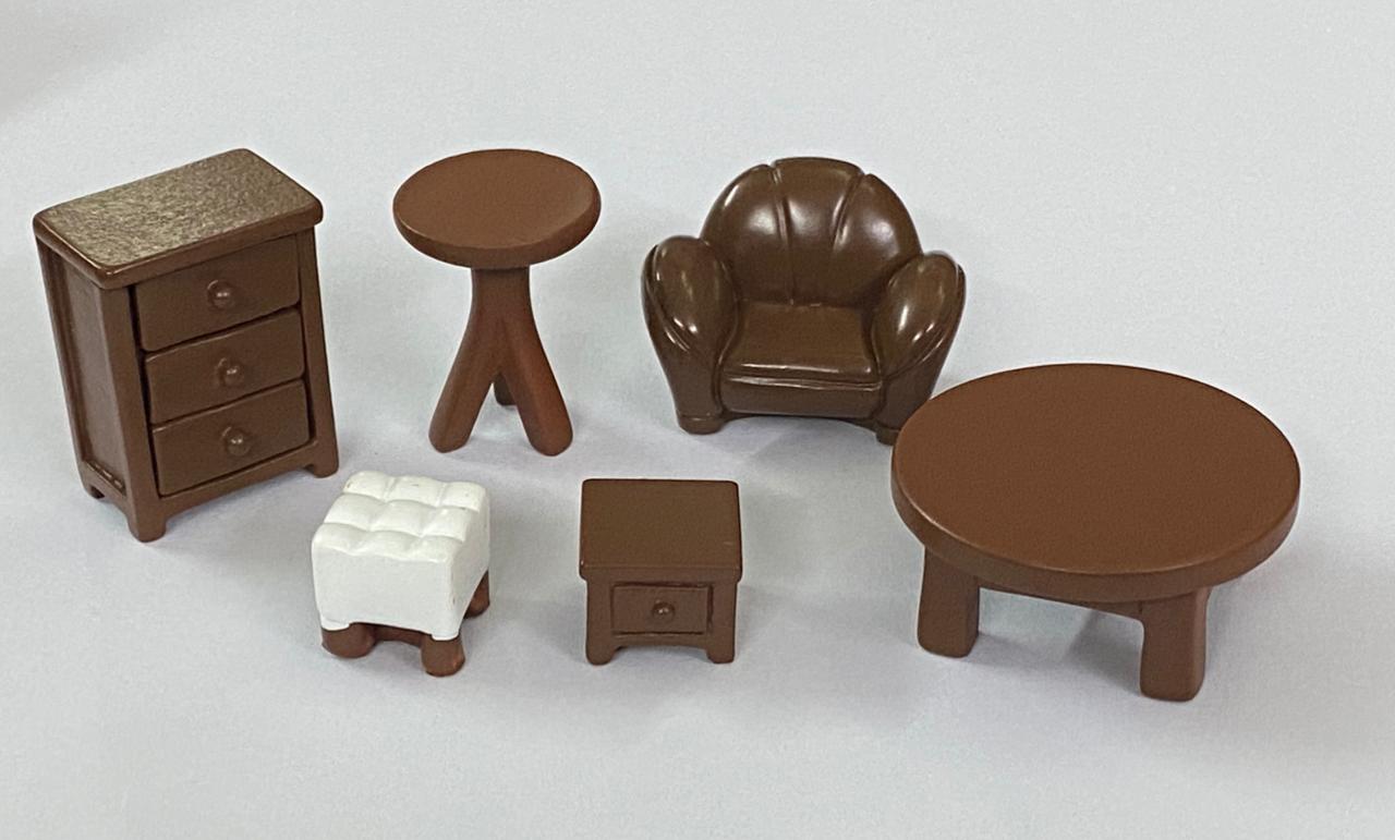 Miniature Furniture Sofa Set 6 pieces – design 98