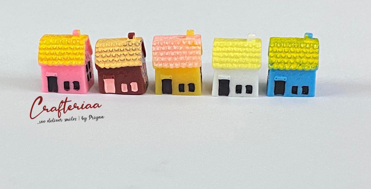 Miniature House 5 pieces – design 112