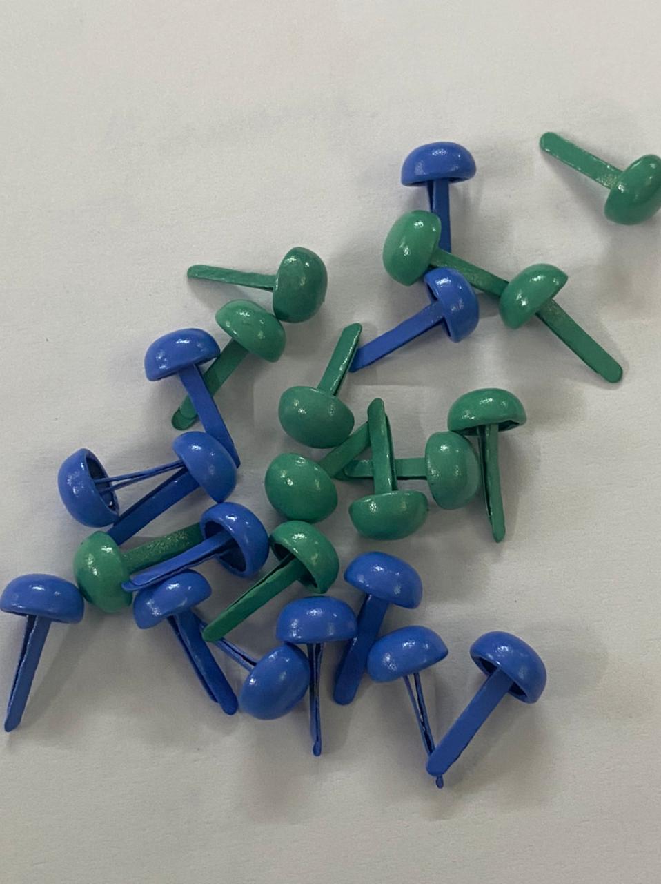 Round Brads-8 mm – 25 Pieces