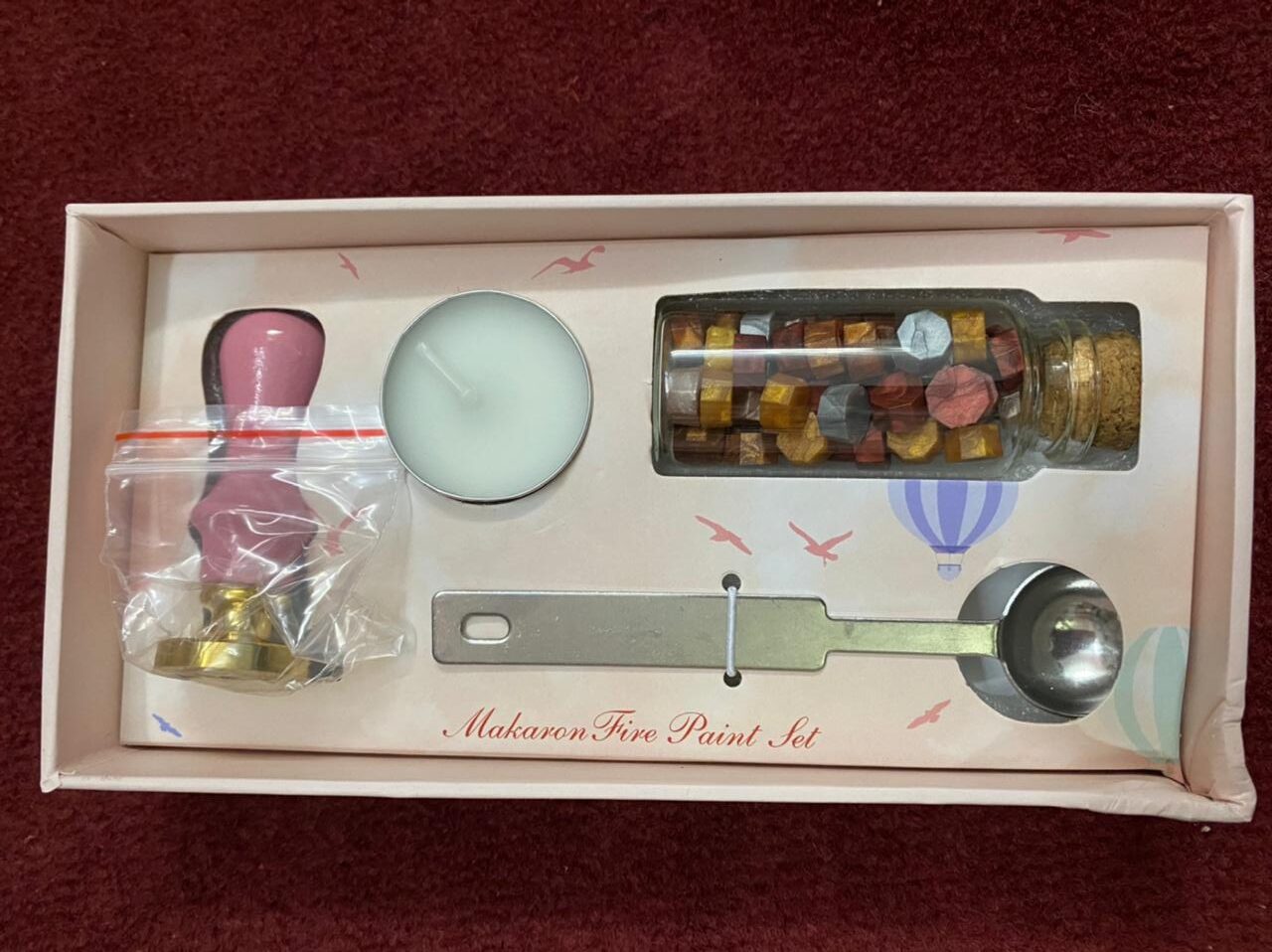 Wax Seal Stamp Set- D 72 rings