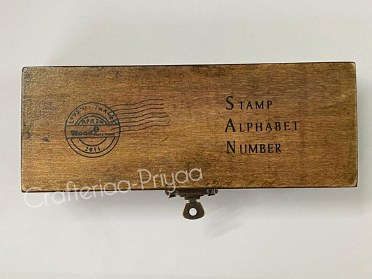 Alphabet Number Stamp Set - CPST-6