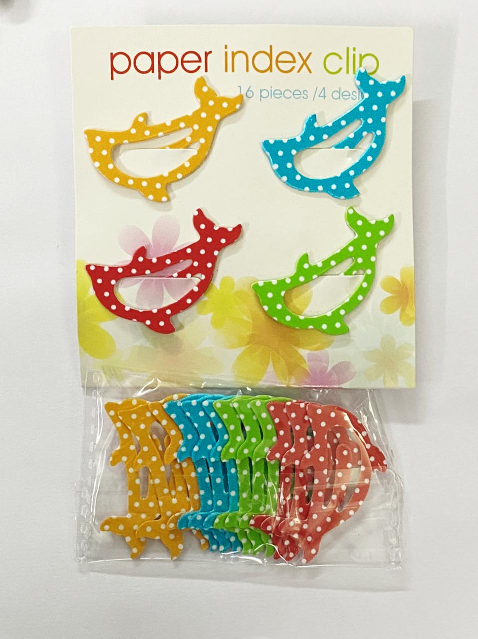 Paper Index Clip- 16 pieces
