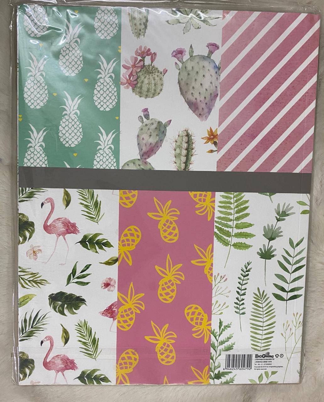 Wrapping Book– 24 Sheets , Design 10