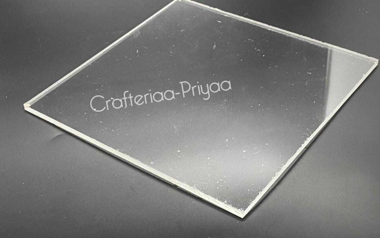 Acrylic Sheet- 6 x 6 inch