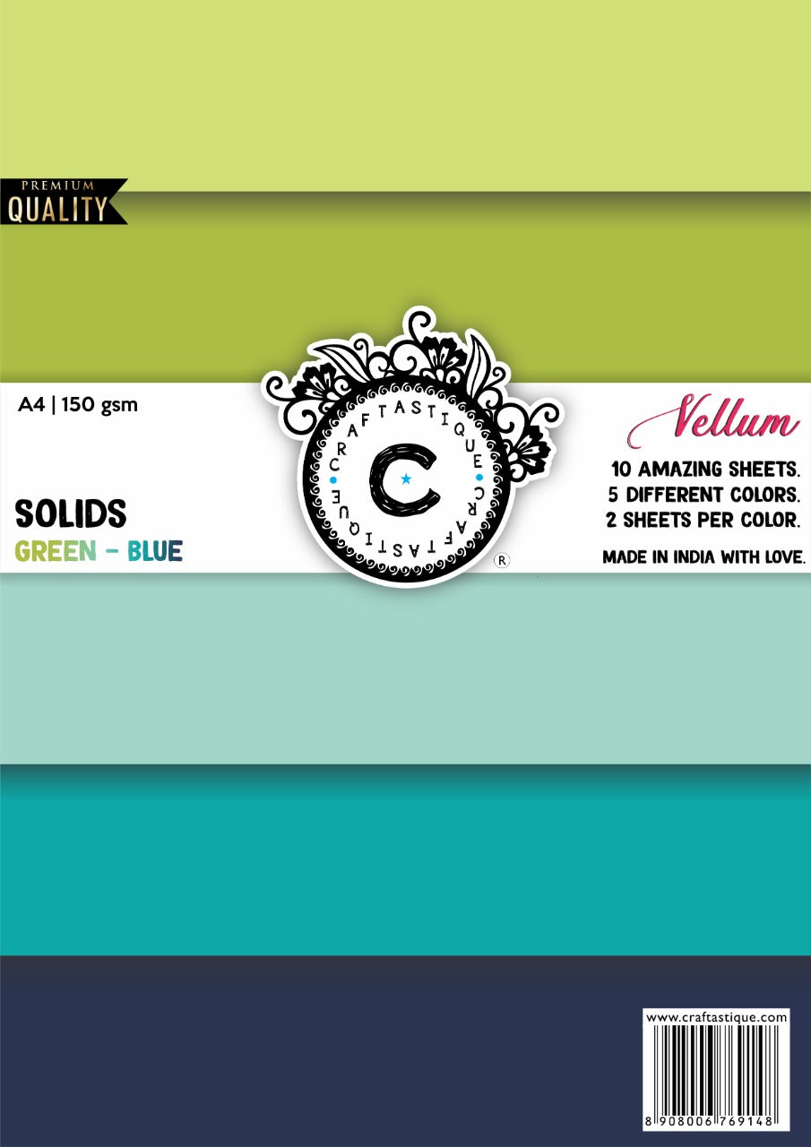 Solids : Green – Blue