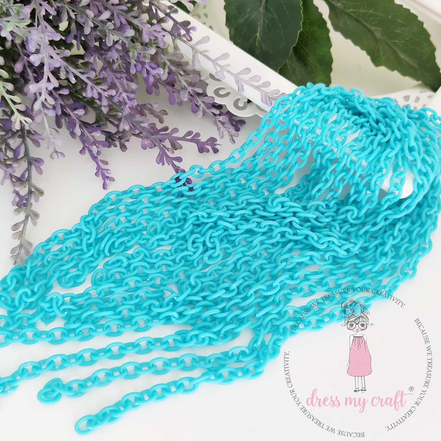 Acrylic Chain #2 – Blue