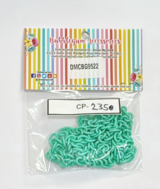 Acrylic Chain #2 – Aquamarine