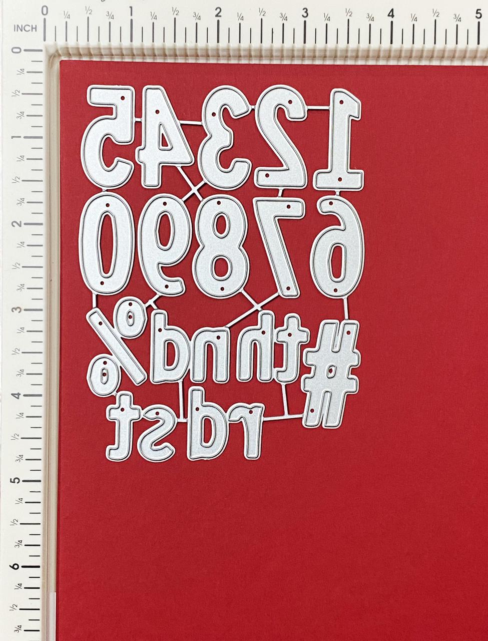 Metal Die – D 148 numbers