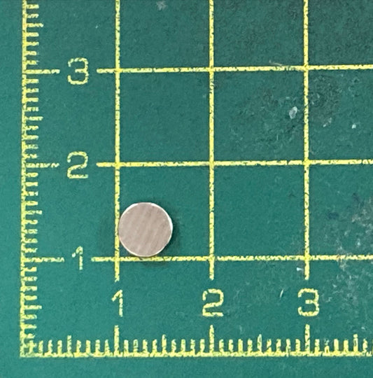 Magnet 6*1.5 mm- 100 pieces.