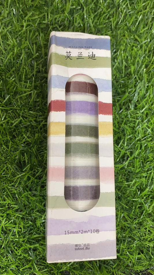 Washi Tape – Set of 10 tapes – JD1525