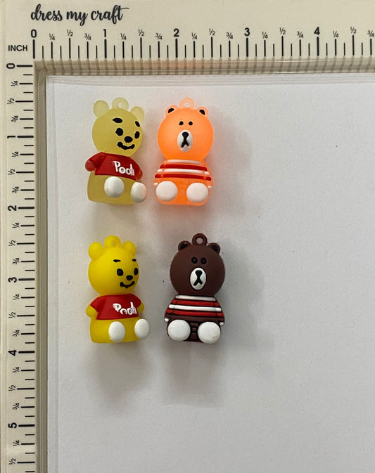 Cartoon Miniature 4 pieces – design 117