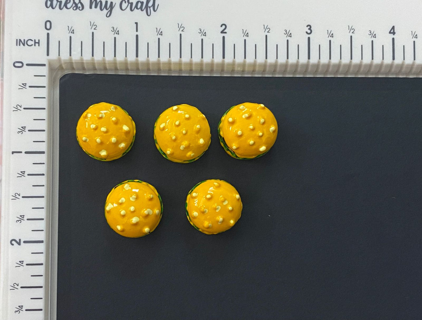 Food Miniature 5 pieces – design 130 Burger