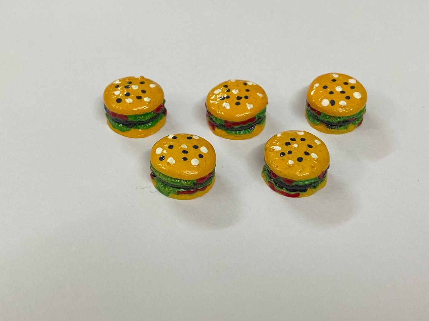 Food Miniature 5 pieces – design 131 Burger