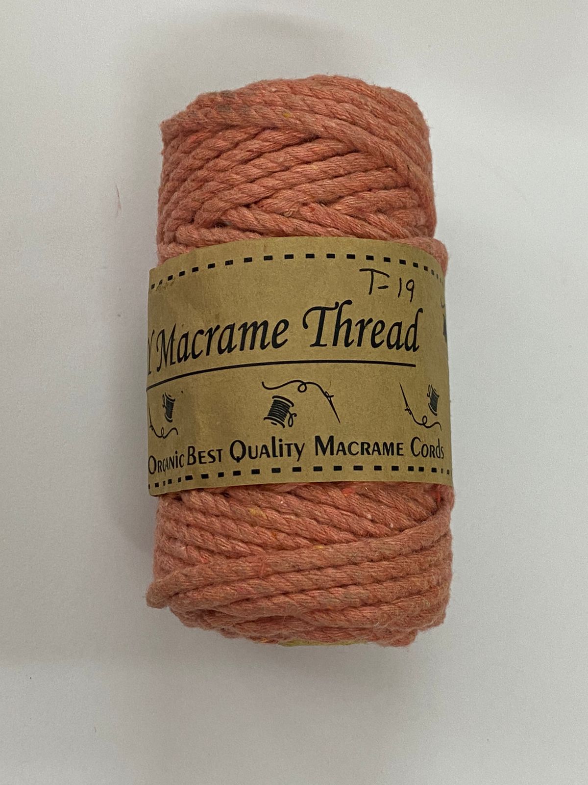 Macrame Thread – 3 Metre, Twisted T19