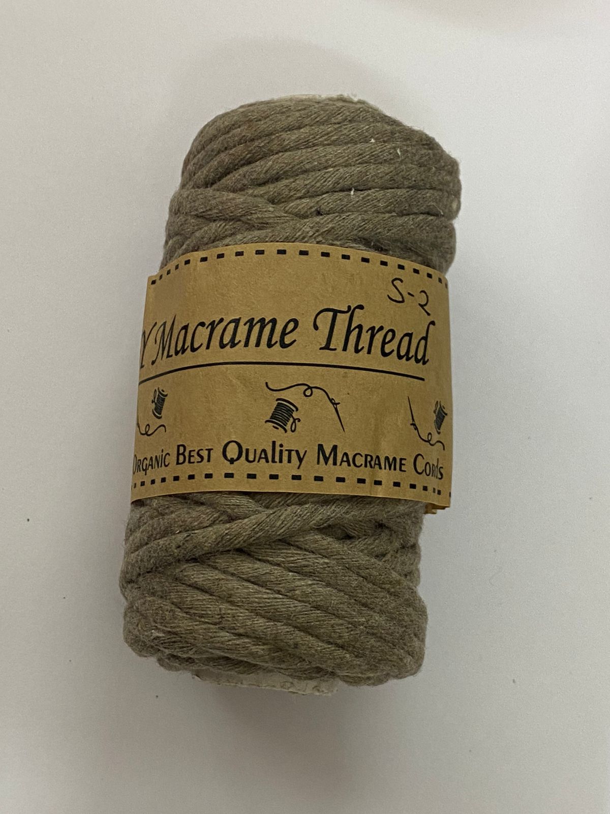 Macrame Thread – 3 Metre, Single S2