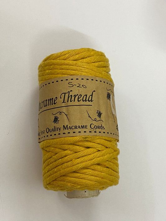 Macrame Thread – 3 Metre, Single S20