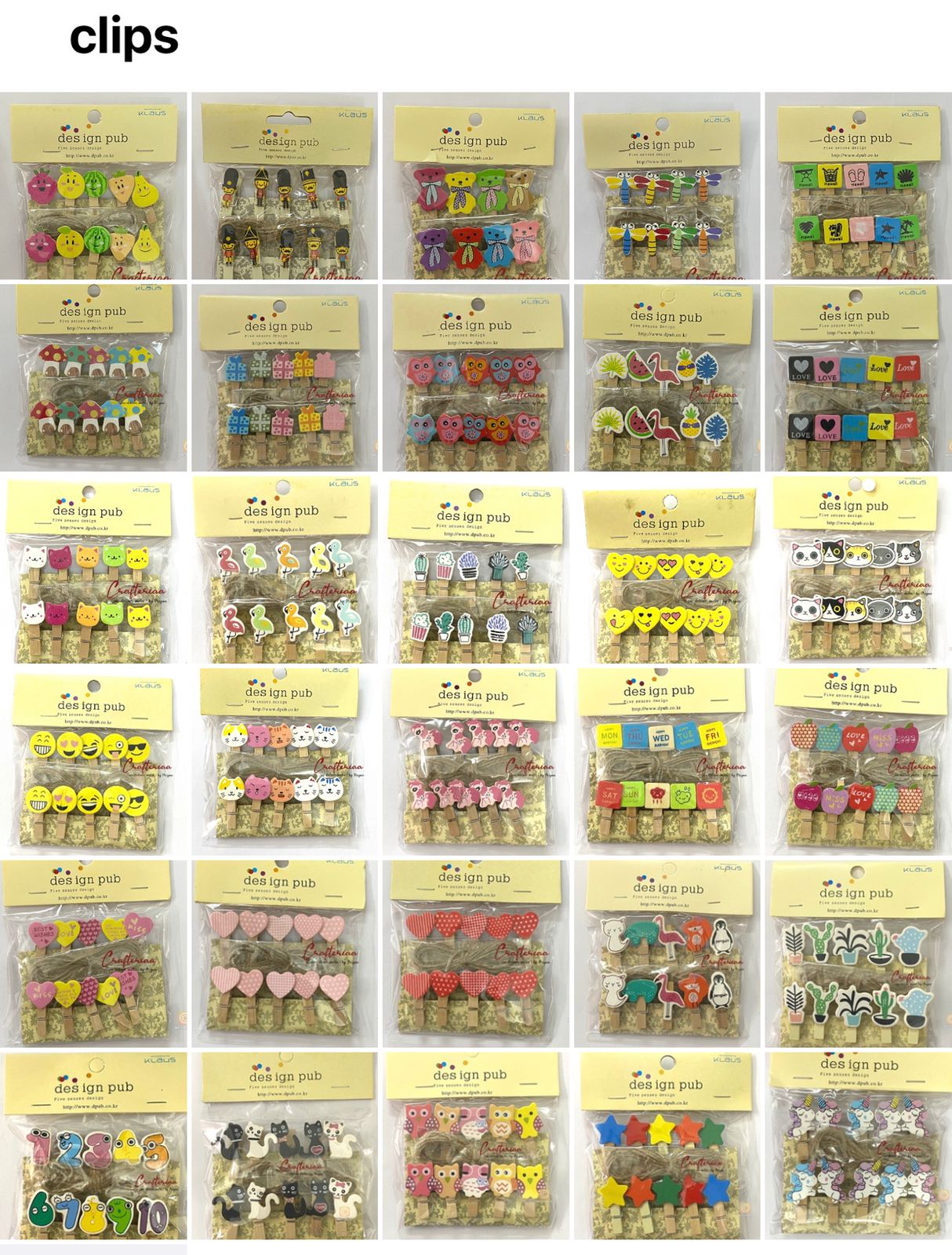 Clips – 10 pack Combo