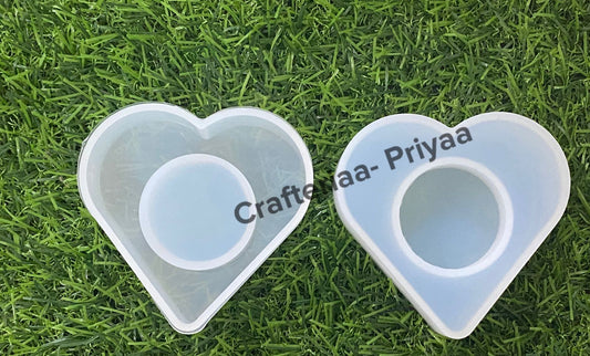 Heart Mould- Design 160 Tealight holder
