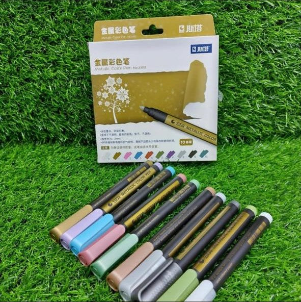 Metallic Marker Set- 12 Piece