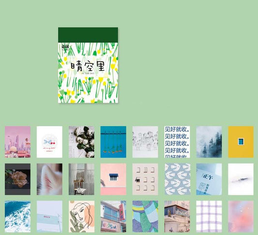 Vellum Ephemera Set of 365 sheets- (5×4 cm)- Combo