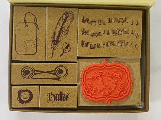 Wooden Stamp Set - CPST-11