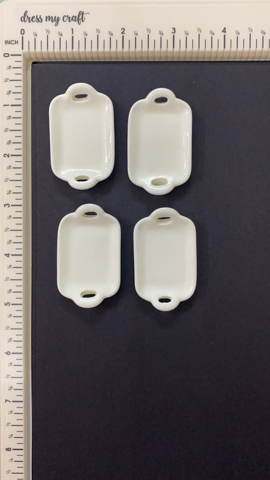 Food Miniature 4 pieces – design 181a Plates