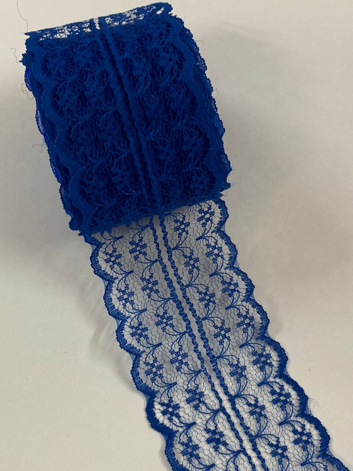 Net Lace- 1 roll-2 mtr- Dark Blue