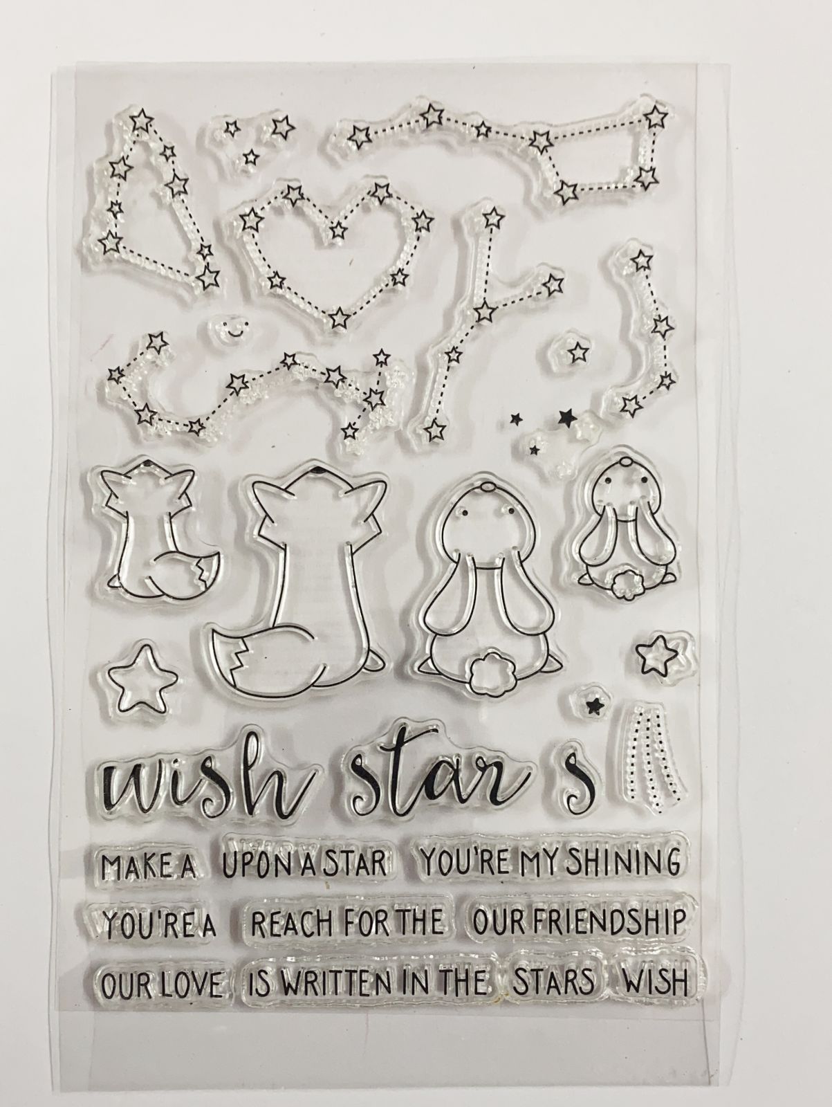 Clear Rubber Stamp- YC 210