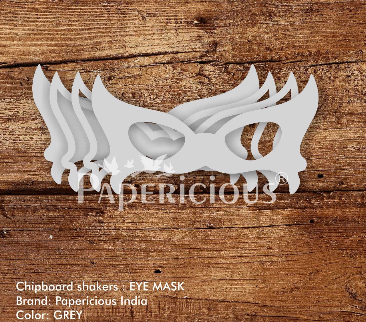 3D Shaker Chipboards-Eye Mask