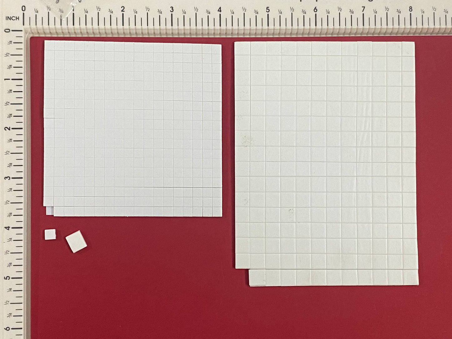 Pre Cut Adhesive Foam Sheet – 5 x 5 mm