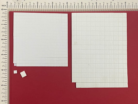 Pre Cut Adhesive Foam Sheet – 5 x 5 mm