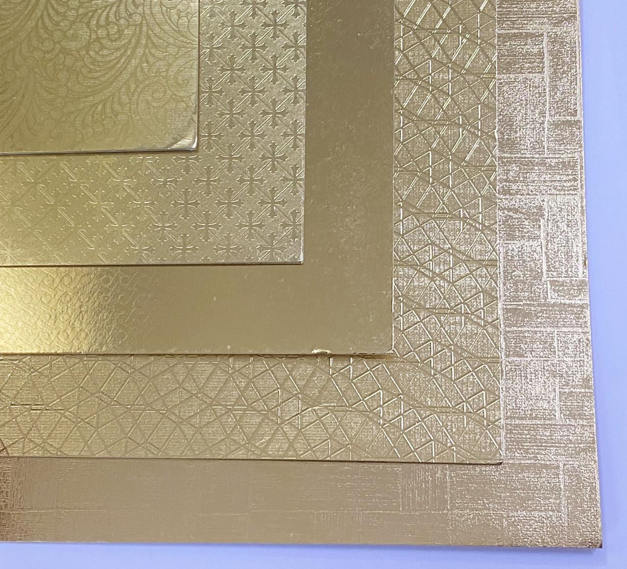 Texture Gold Mirror Cardstock- 20 Sheets- A3 Size