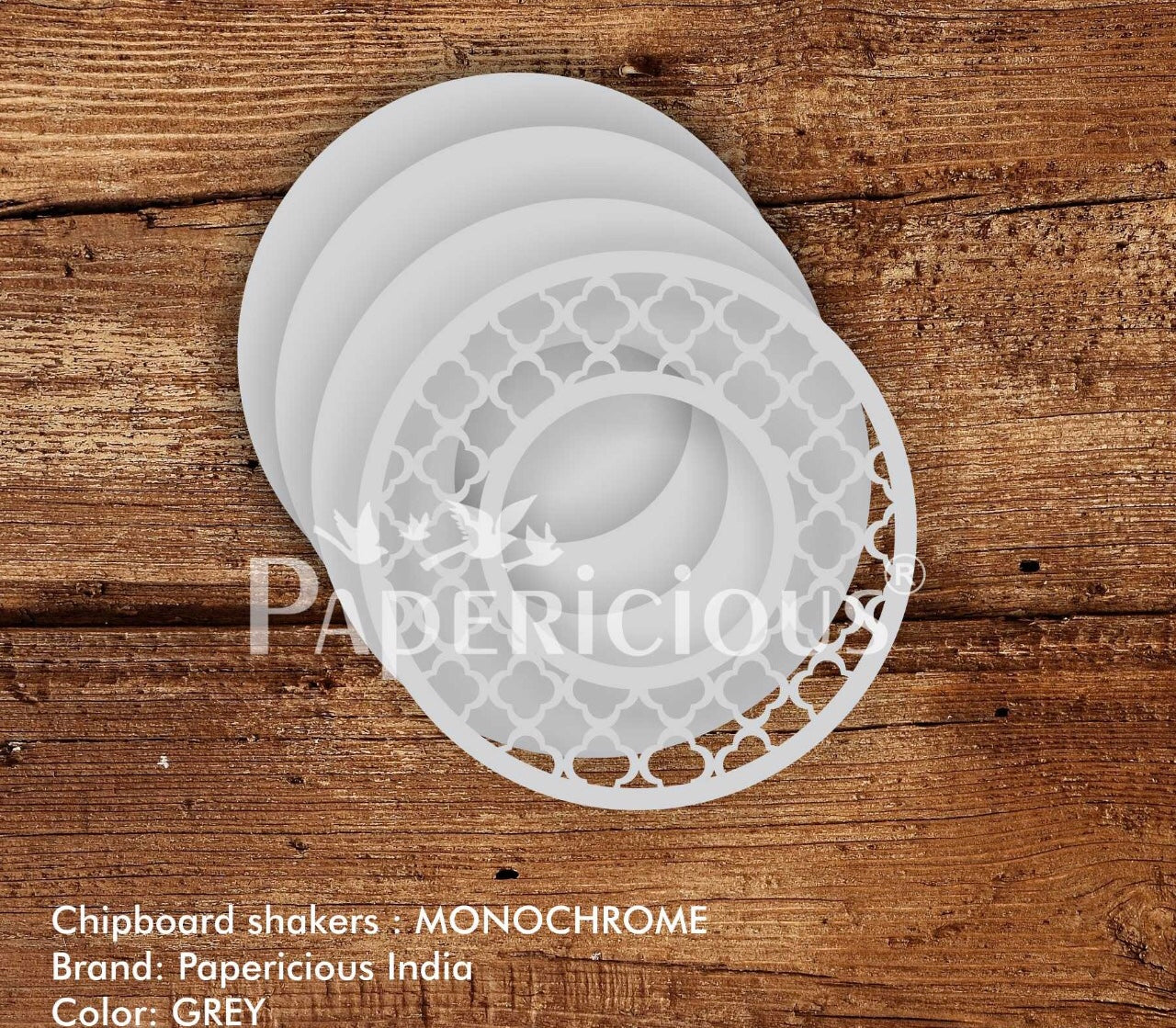 3D Shaker Chipboards- Monochrome